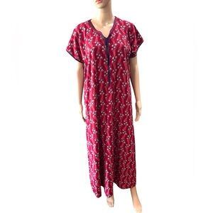 Marshal Nighties maxi kaftan patio muumuu loungewear -L